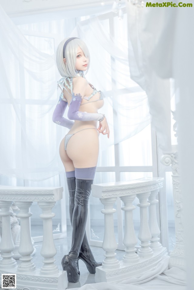 蠢沫沫 Cosplay 2b 冰雪 ice and snow No.c4640d